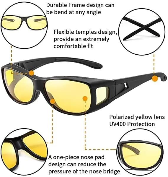 GAFAS DE CONDUCCION HD NOCHE Y DIA - Imagen 3