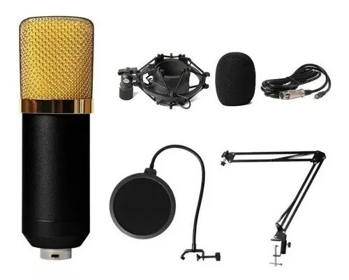 Kit Microfono Estudio Condensador Profesional - Imagen 3