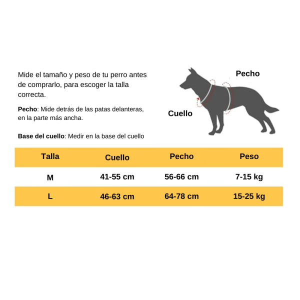 Arnés para Perro con Correa Retráctil – Azul, Talla M - Imagen 7