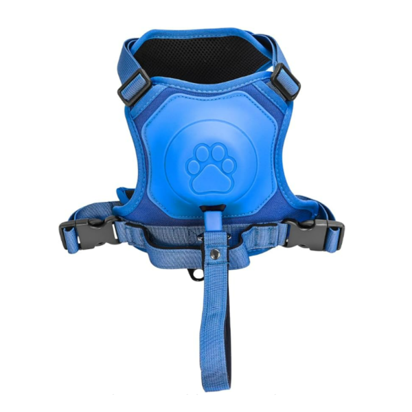 Arnés para Perro con Correa Retráctil – Azul, Talla M - Imagen 2