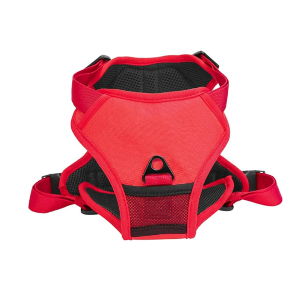 Arnés para Perro con Correa Retráctil Roja – Comodidad y Control en un Solo Diseño