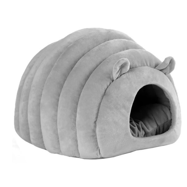 Cama y Casa de Felpa para Gatos – Refugio Suave y Acogedor - Imagen 3