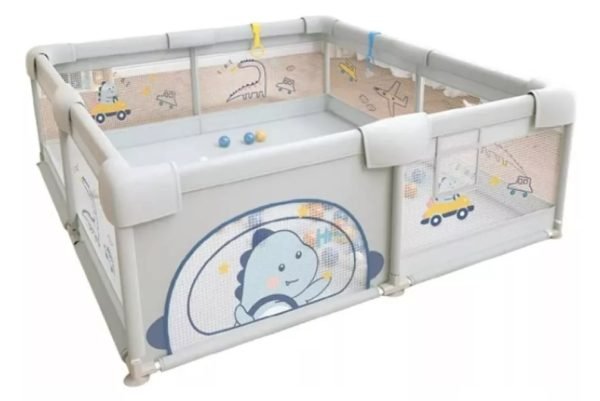 Corral y Centro de Juego Portátil 2x1.8M – Seguridad y Diversión en un Solo Lugar - Imagen 3