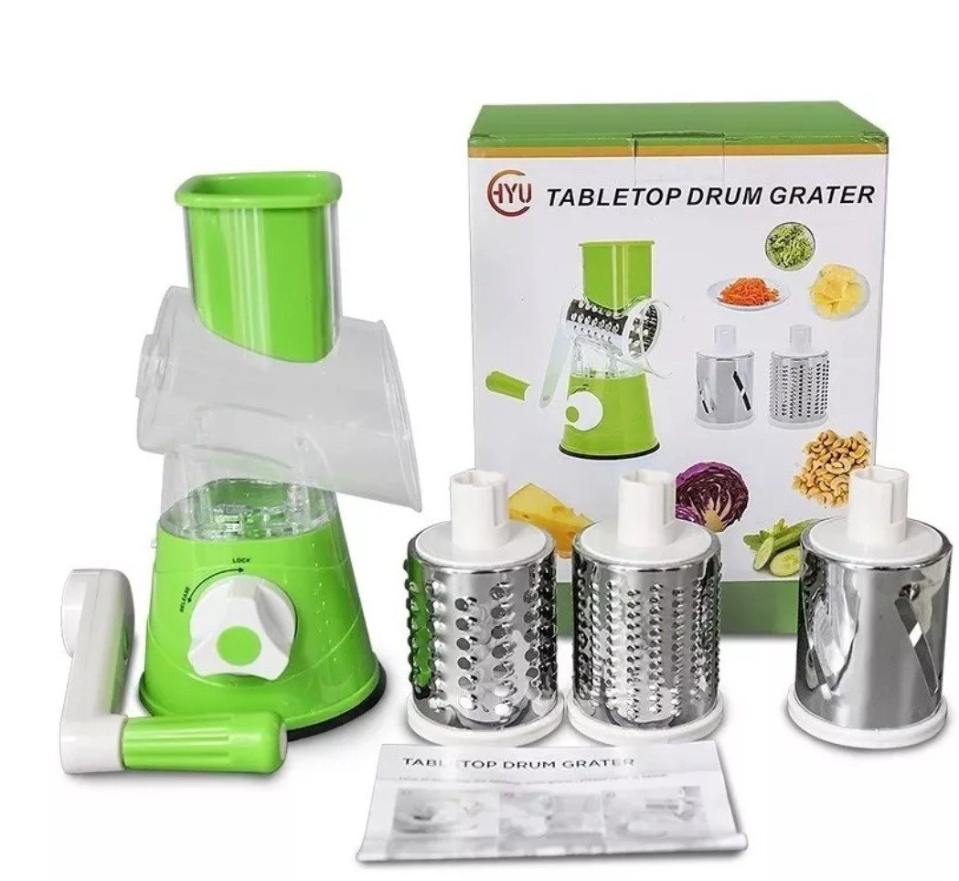 Rebanador y Rallador Multifuncional | Quesos, Vegetales y Frutas - Imagen 2