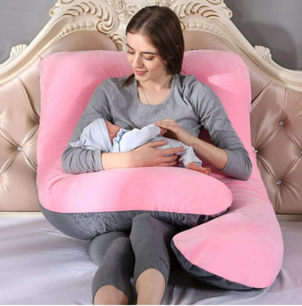 Almohada de Embarazo y Lactancia – Comodidad y Soporte para Mamás - Imagen 2