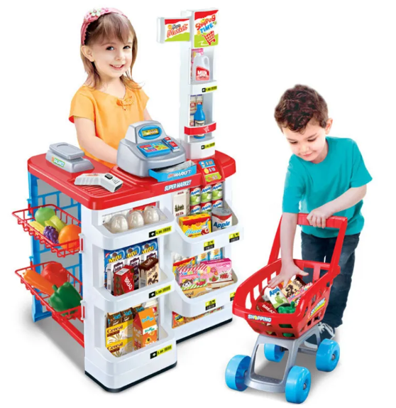 Supermercado de Juguete Infantil – Tienda de Compras con Accesorios - Imagen 3