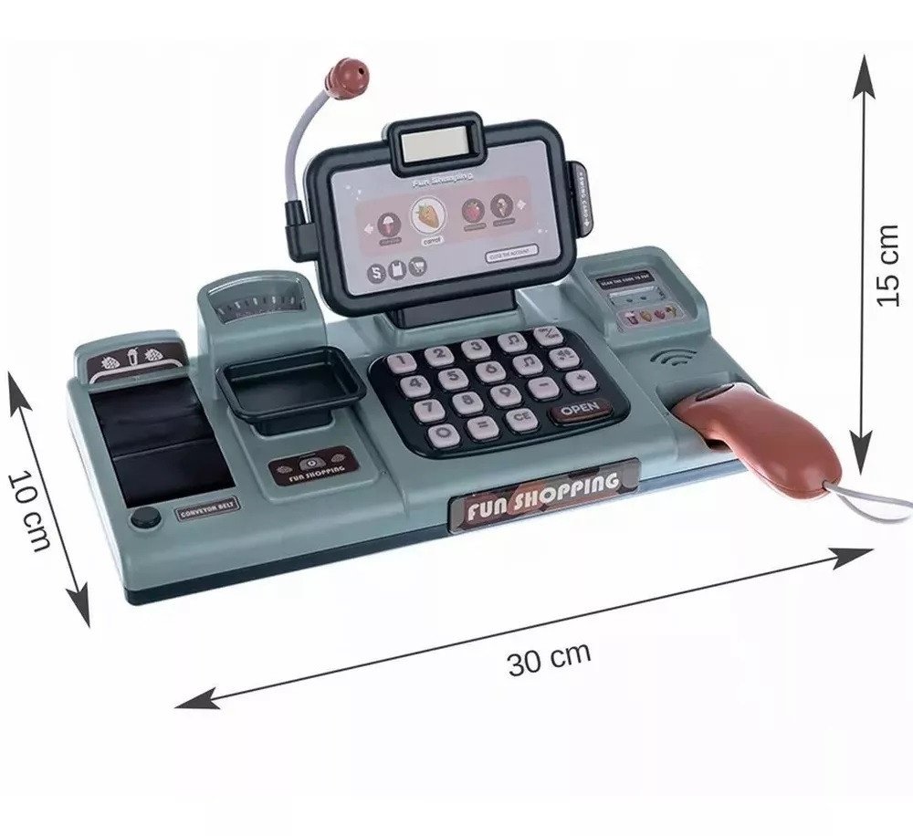 Caja Registradora Infantil con Sonido y Calculadora – Juego Educativo para Niños - Imagen 3